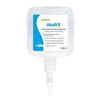 Алсофт Р (Alsoft R Plus) (1,2л) антисептик для рук  картридж для UD/MD-9000 / 1600 с отдушкой Луговые травы Антисептики для рук и кожи купить в Продез Сочи