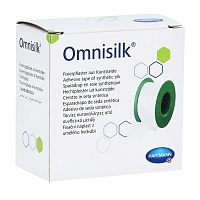 Пластырь Omnisilk гипоаллергенный шелк 2,5 см 9,2 м белый Пластырь медицинский купить в Продез Сочи
