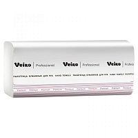 Полотенца Veiro Professional Premium Z сложение 2 слоя 200 листов 21 шт Полотенца бумажные купить в Продез Сочи