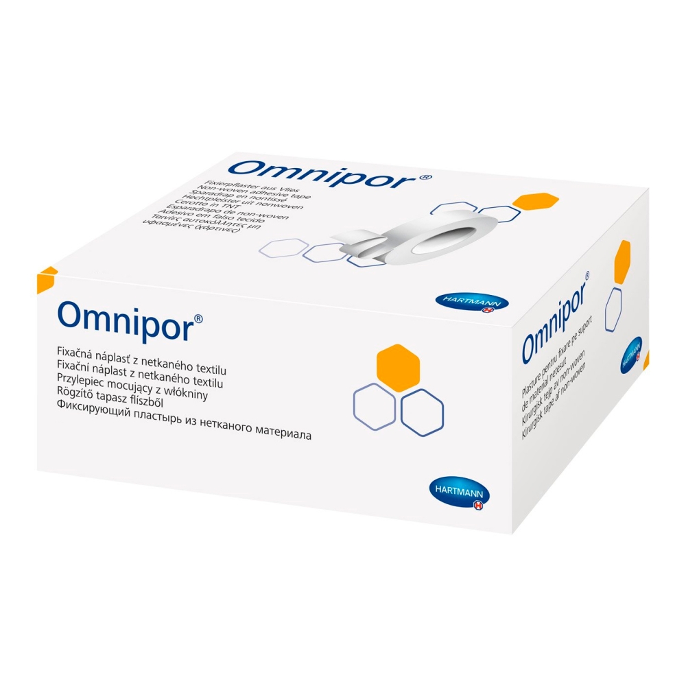 Пластырь Omnipor гипоаллергенный нетканый 2,5 см 5 м белый 9005241 Пластырь медицинский купить в Продез Сочи