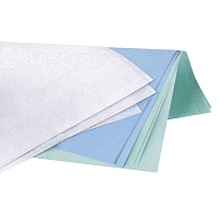 Бумага креповая для стерилизации стандартная BOM 900х900 мм голубая 250 шт Бумага стерилизационная крепированная купить в Продез Сочи