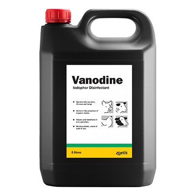 Дезинфицирующее средство на основе йода Vanodine/FAM 25 л