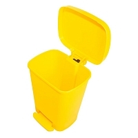 Бак для утилизации медицинских отходов Инновация класс Б 30 л с педалью желтый Емкости класса Б для утилизации для медицинских отходов купить в Продез Сочи