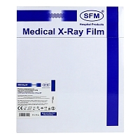 Рентгенпленка SFM X-Ray BF 24х30 см синечувствительная 100 листов Рентген пленка медицинская купить в Продез Сочи