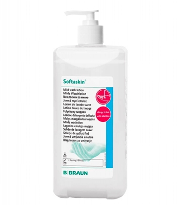 Софтаскин жидкое мыло 0,5 л дозатор Жидкое антибактериальное мыло купить в Продез Сочи