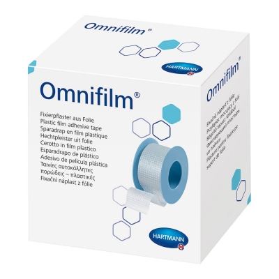 Пластырь Omnifilm гипоаллергенный пленка 2,5 см 5 м прозрачный Пластырь медицинский купить в Продез Сочи